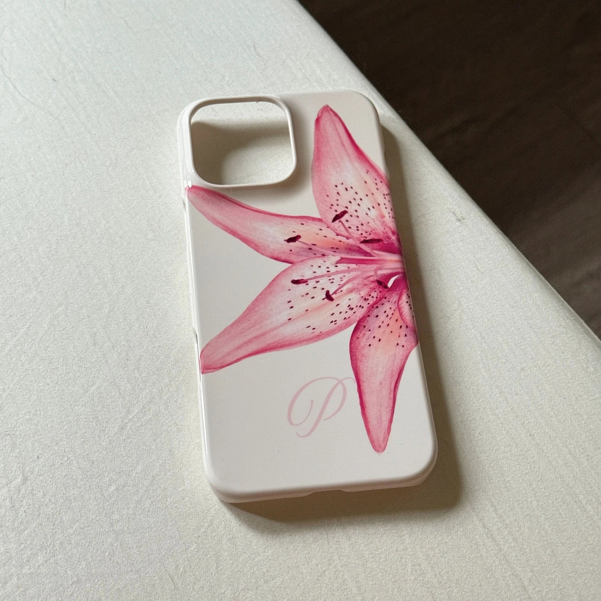 Lily Flowers Personalized iPhone Case - inRipples