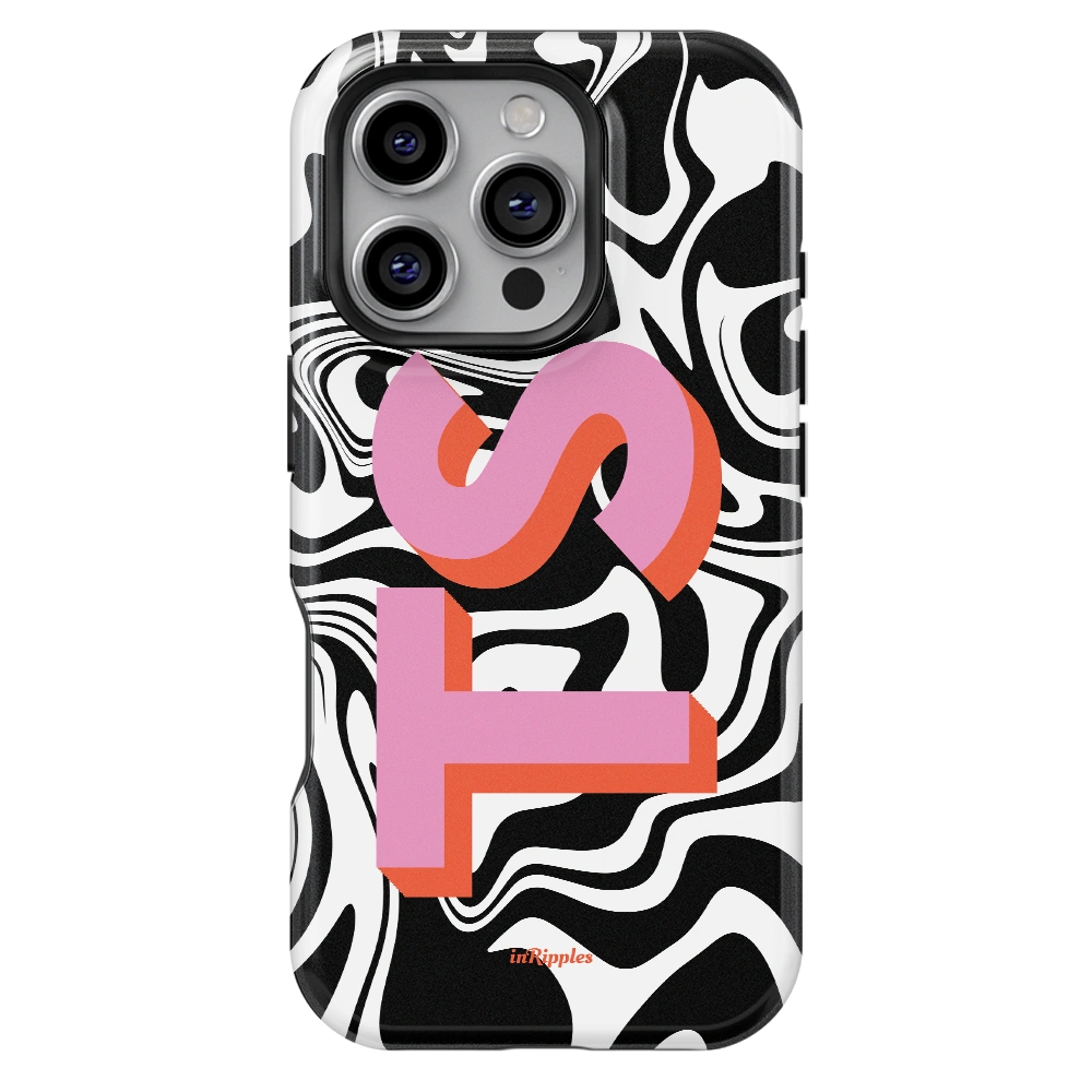 LiquidSwirl Personalized iPhone Case - inRipples