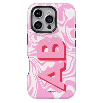 LiquidSwirl Personalized iPhone Case-Custom Phone Cases-inRipples