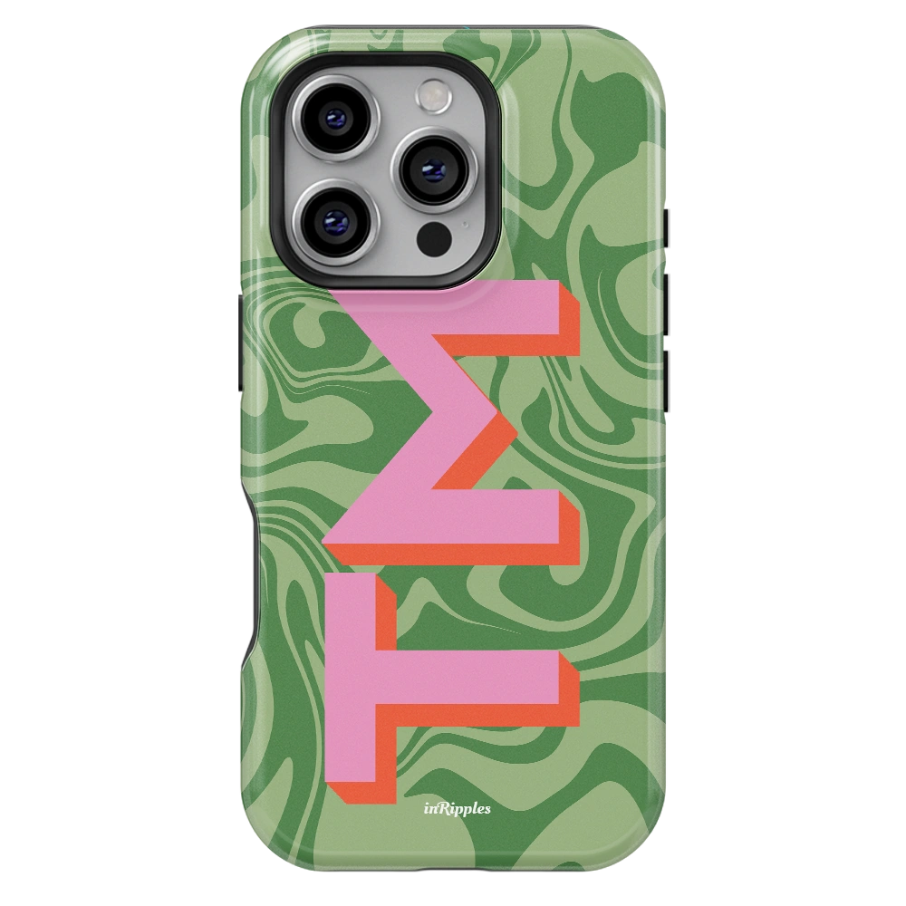 LiquidSwirl Personalized iPhone Case - inRipples