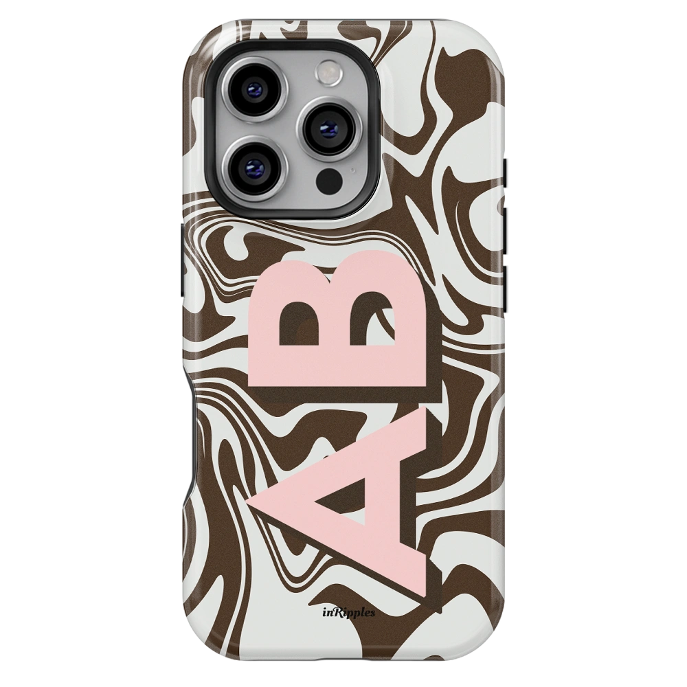 LiquidSwirl Personalized iPhone Case - inRipples