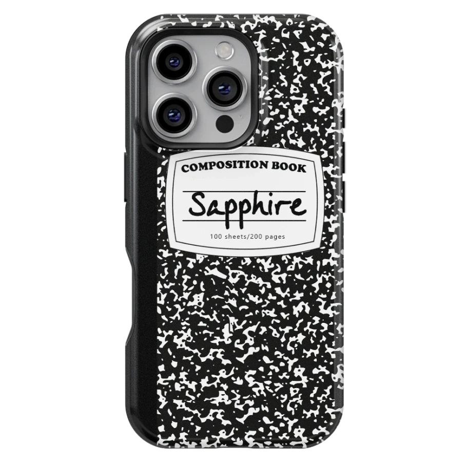 Notebook Custom Name iPhone Case - inRipples