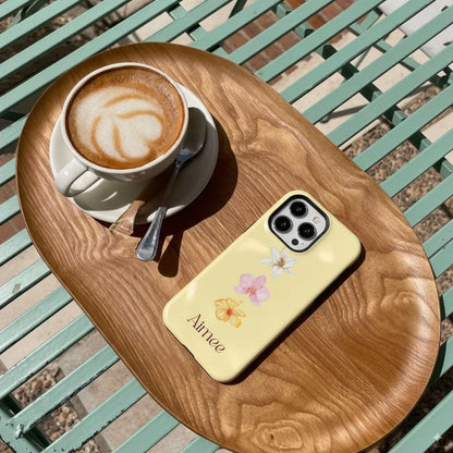 Summer Flowers Personalized iPhone Case - inRipples