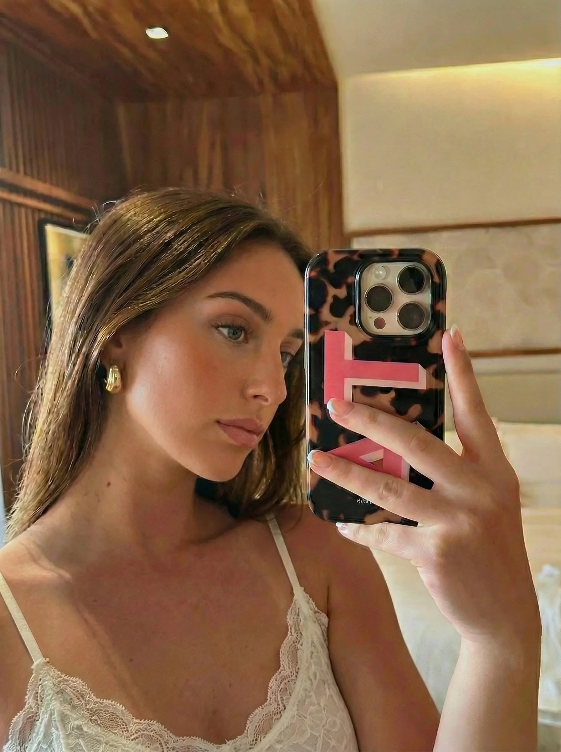 Tortoise Initials Personalized iPhone Case-Custom Phone Cases-inRipples