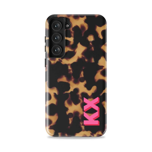 Tortoise Personalized Monogram Samsung Case - Custom Phone Cases - Slim - Galaxy S25 - inRipples