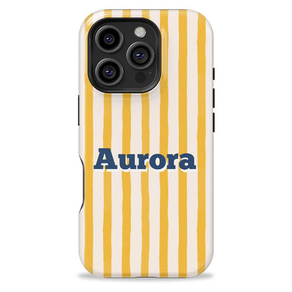 Tropic Line Personalized iPhone Case - Custom Phone Cases - iPhone 16 Pro Max - Slim - inRipples