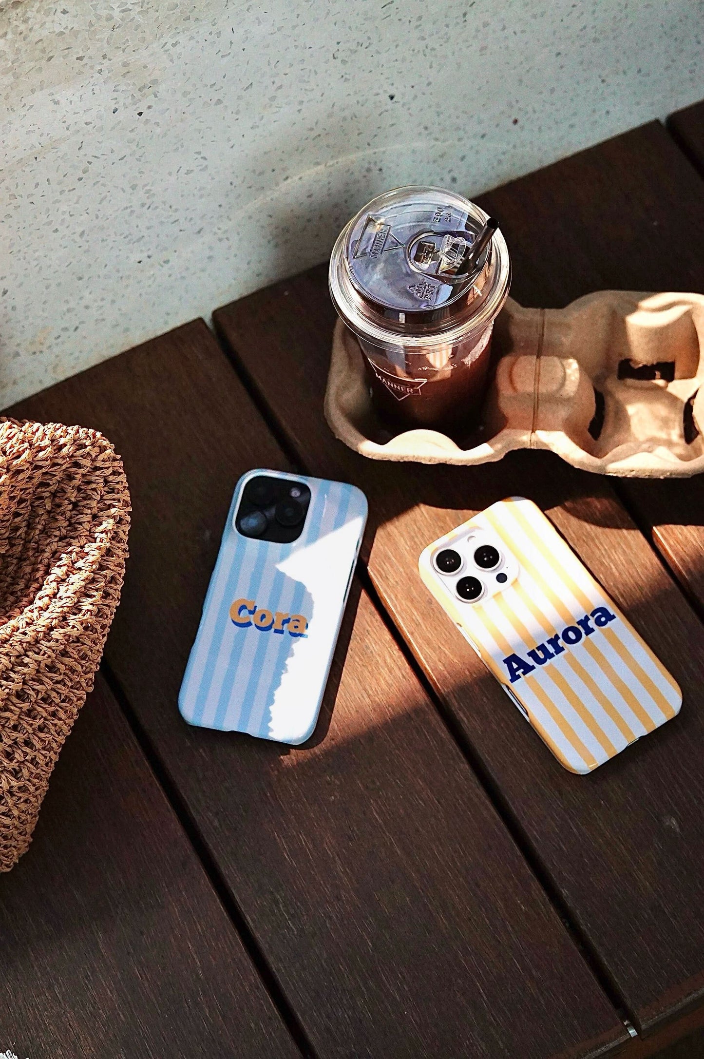 Tropic Line Personalized iPhone Case - inRipples