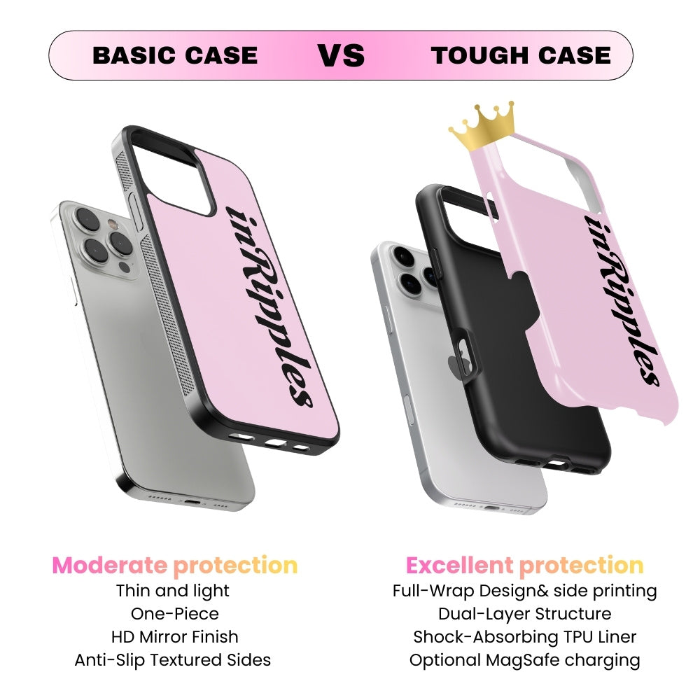 Tortoise Shell Personalized Name Phone Case-Custom Phone Cases-inRipples