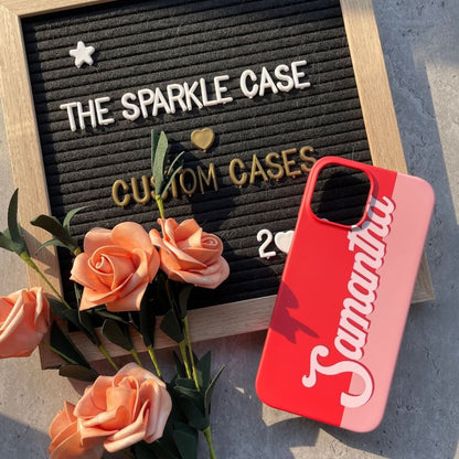 90's Retro Personalized Monogram iPhone Case - Custom Phone Cases - iPhone 14 Pro - Slim - inRipples