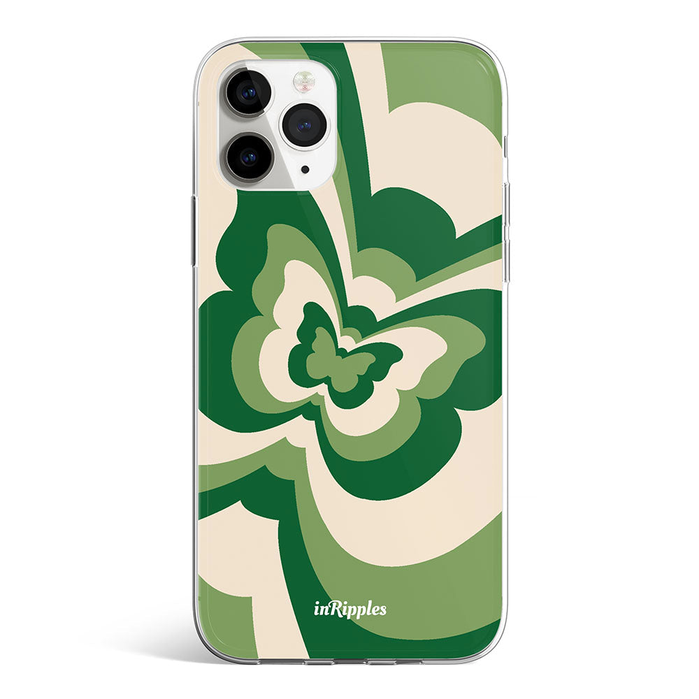 Retro Butterflies iPhone Case