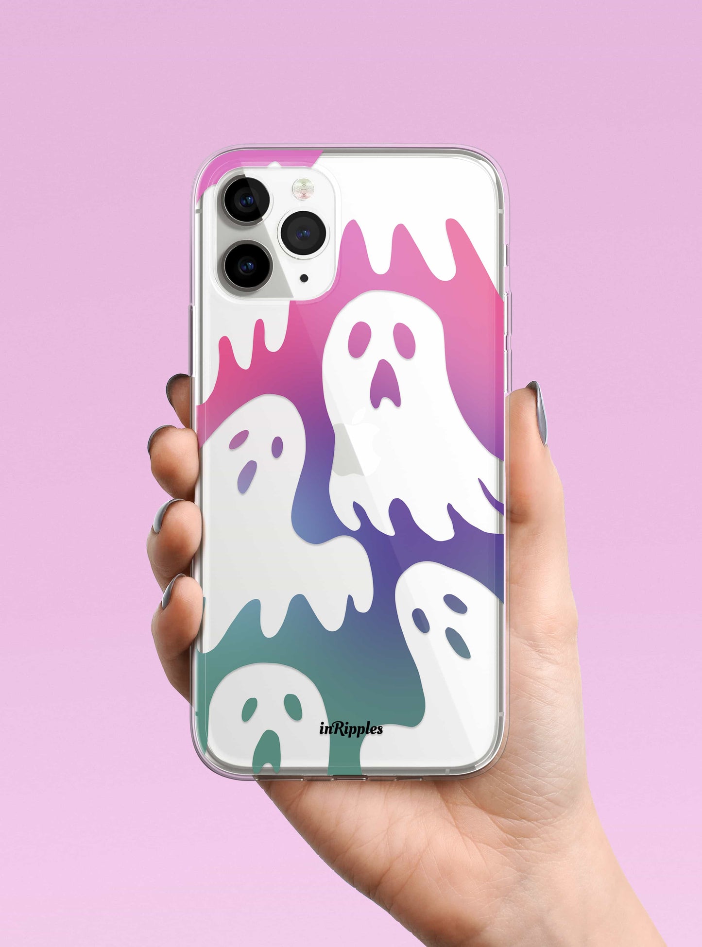 Colorful Gohst iPhone Case