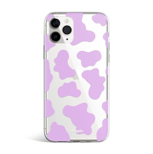 Lavender Mooo iPhone Case