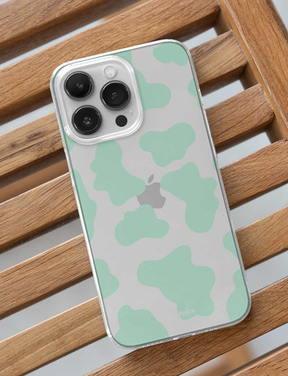 Green Mooo iPhone Case