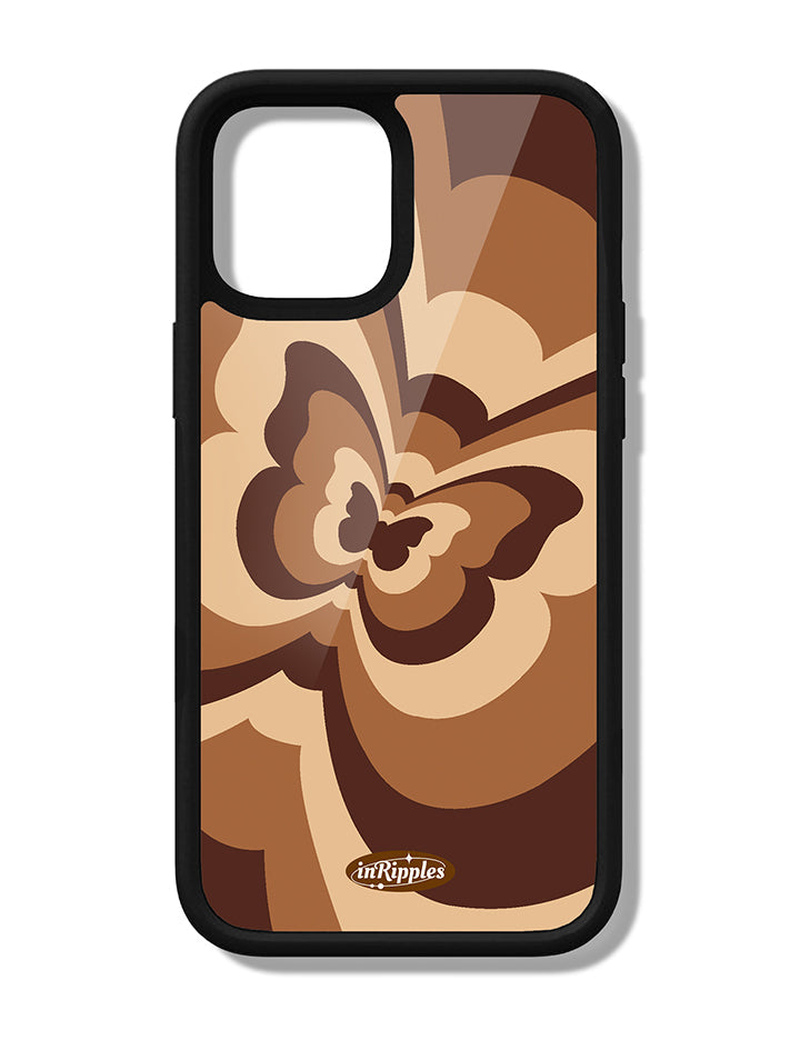 Latte Butterflies iPhone Case