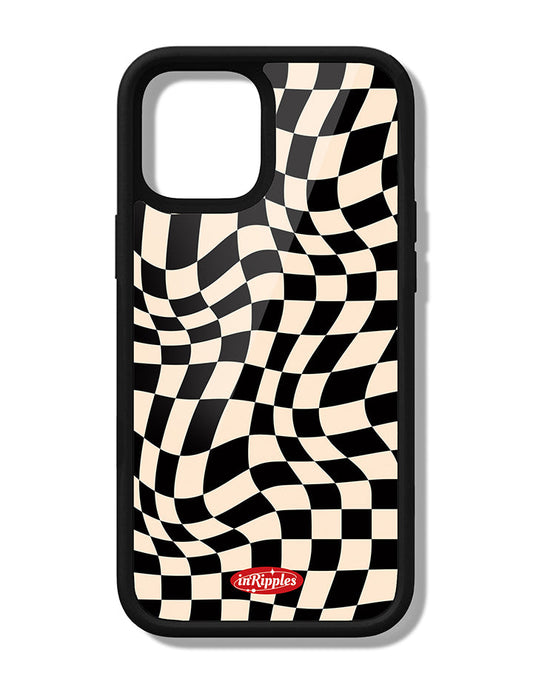 Khaki Check iPhone Case