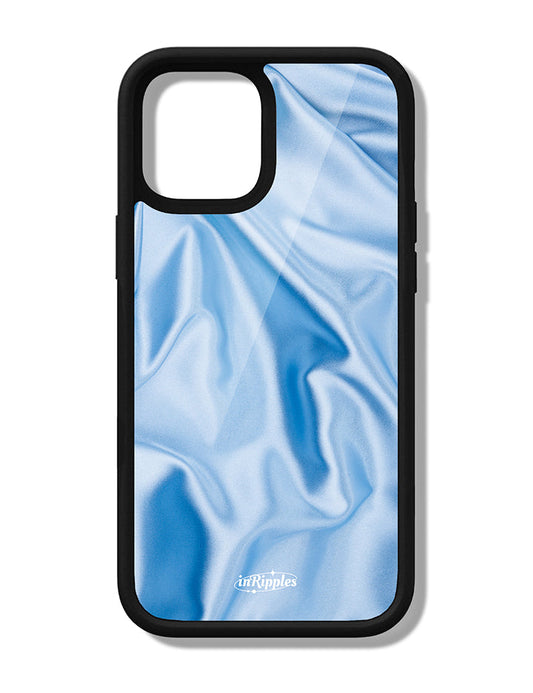 Blue Silk iPhone Case