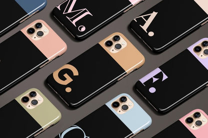 Big Initials Personalized Custom Name iPhone Case - Custom Phone Cases - iPhone 14 Pro - Slim - inRipples