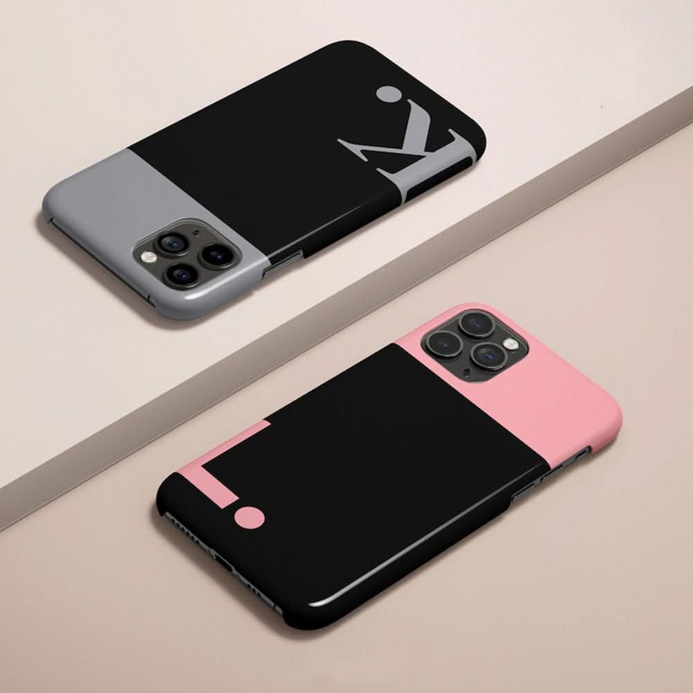 Big Initials Personalized Custom Name iPhone Case - Custom Phone Cases - iPhone 14 Pro - Slim - inRipples