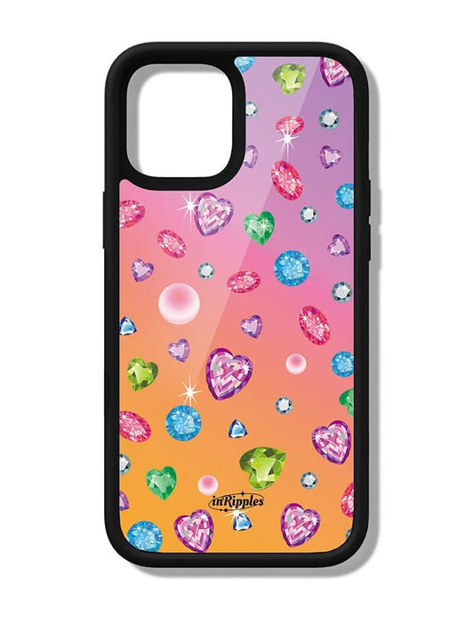 Colorful Gems iPhone Case - Orange - Mobile Phone Cases - iPhone 16 Pro Max - inRipples