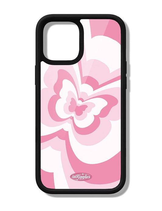 Creamy Strawberry Butterflies iPhone Case - Mobile Phone Cases - iPhone 16 Pro Max - inRipples