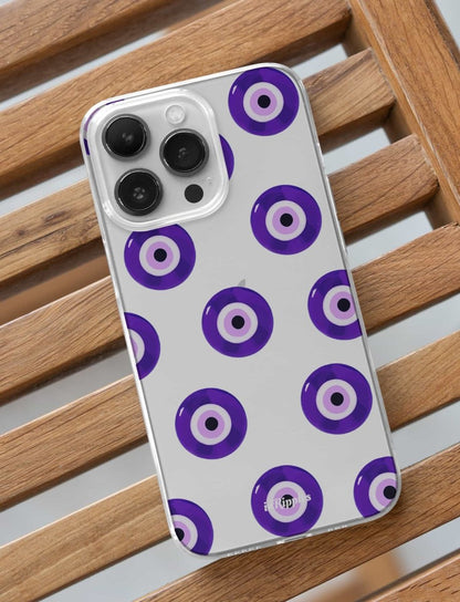 Evil Eyes iPhone Case - Purple - Mobile Phone Cases - iPhone 16 Pro Max - inRipples
