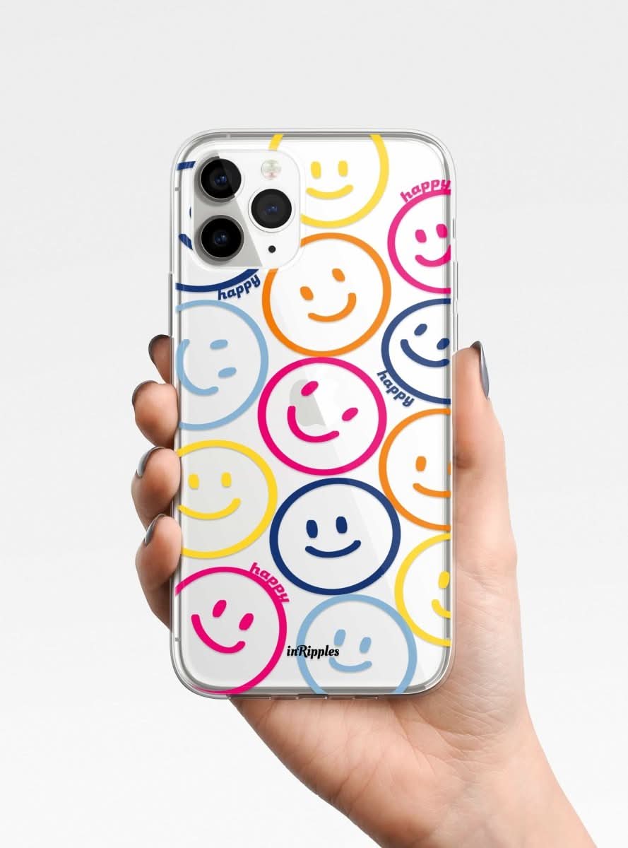 Happy Face iPhone Case - Mobile Phone Cases - iPhone 16 Pro Max - inRipples