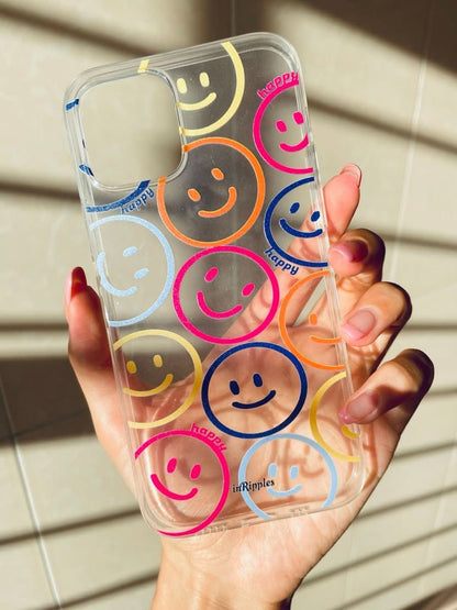 Happy Face iPhone Case - Mobile Phone Cases - iPhone 16 Pro Max - inRipples