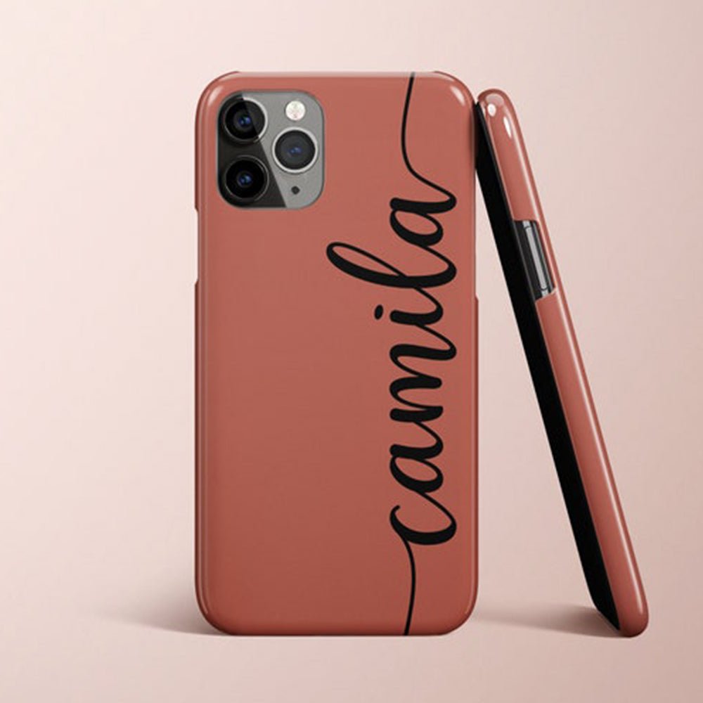 Nude Color Personalized iPhone Case - Custom Phone Cases - iPhone 14 Pro - Slim - inRipples