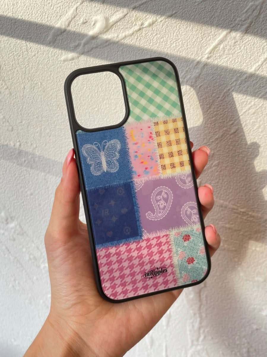 Patchwork Textile iPhone Case - Mobile Phone Cases - iPhone 16 Pro Max - inRipples