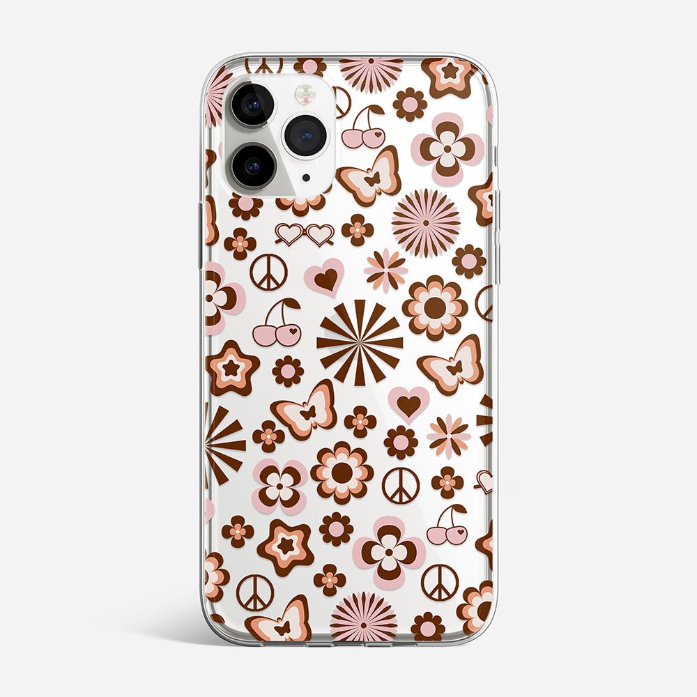 Peace & Flowers iPhone Case - Mobile Phone Cases - iPhone 16 Pro Max - inRipples