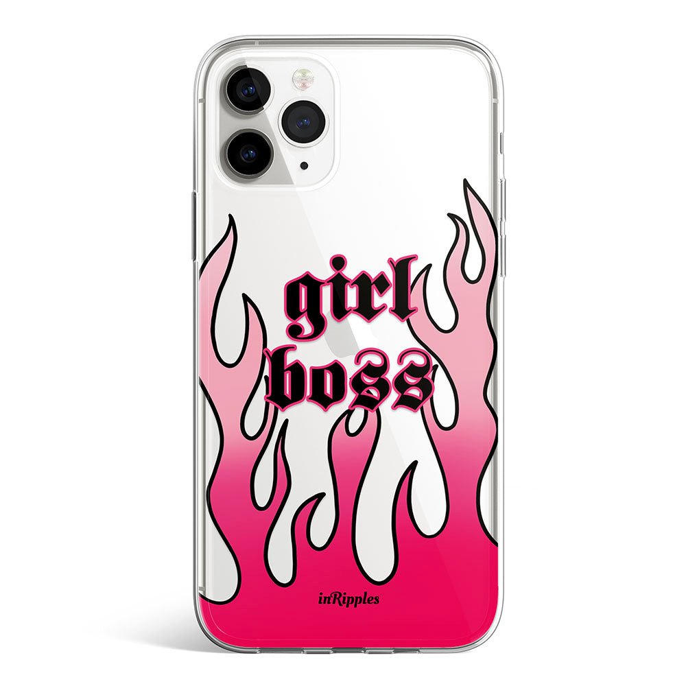 Pink Flame iPhone Case - Mobile Phone Cases - iPhone 16 Pro Max - inRipples