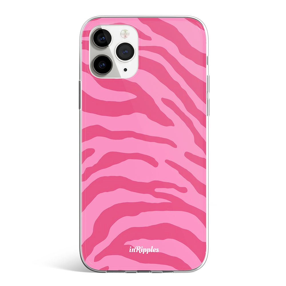 Pink Zebra iPhone Case - Mobile Phone Cases - iPhone 16 Pro Max - inRipples