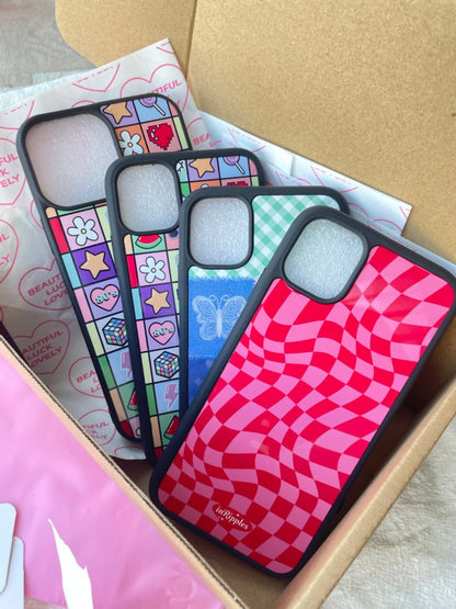 Rosie Check iPhone Case - Mobile Phone Cases - iPhone 16 Pro Max - inRipples