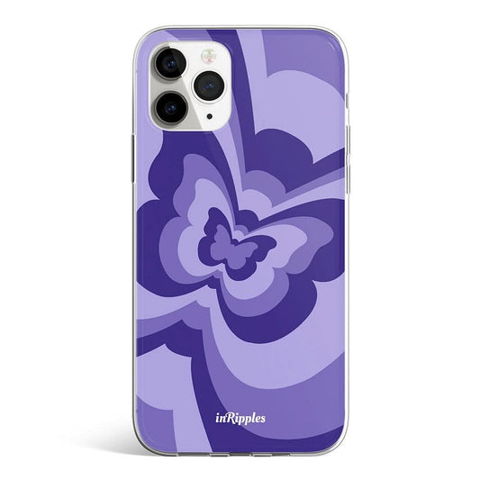 Violets Butterflies iPhone Case - Mobile Phone Cases - iPhone 16 Pro Max - inRipples